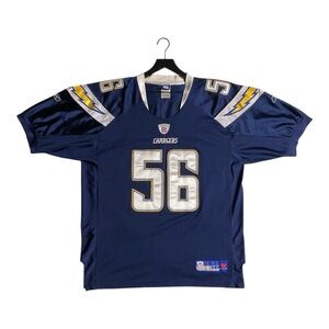 Men’s Reebok NFL San Diego Chargers #56 Shawne Merriman Jersey